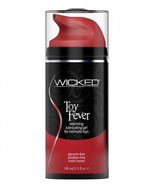 Wicked Toy Fever Warming Glyercin-free Gel For Intimate Toys 3.3 Fl Oz/100ml