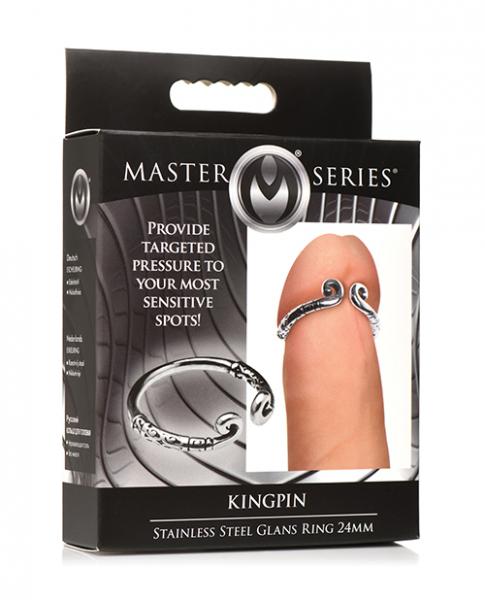 Master Series Kingpin Stainless Steel 24mm Glans Ring