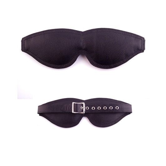 Rouge Padded Large Blindfold Black