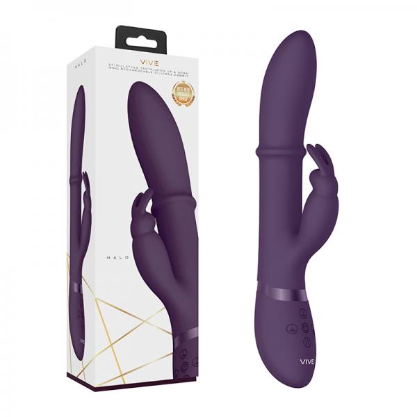 Vive Halo Rabbit Vibrator Purple