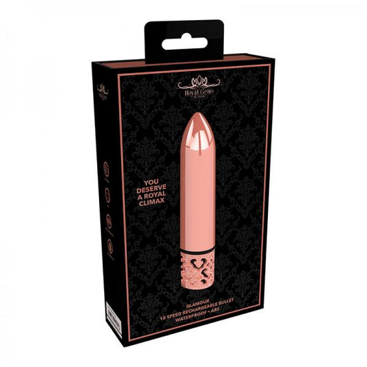 Royal Gems Glamour Rose Abs Bullet Rechargeable