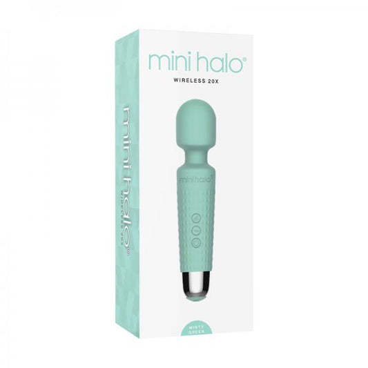 Mini Halo Wireless Wand 20x Silicone Minty Green