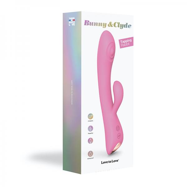 Bunny & Clyde Dual Stimulator Pink Passion