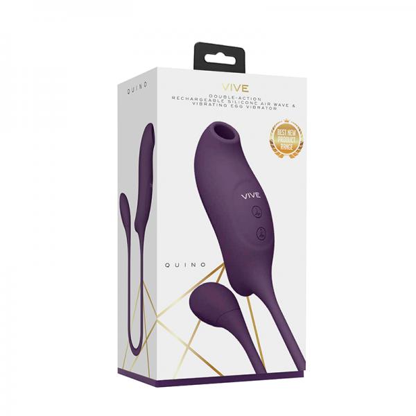 Vive Quino Air Wave Vibe Egg Purple