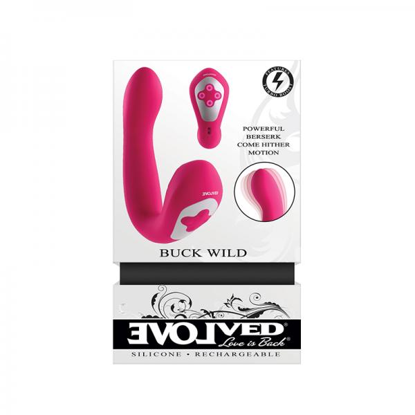 Evolved Buck Wild Dual Stimulator Pink