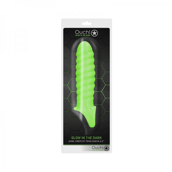 Ouch Swirl Stretchy Penis Sleeve Gitd