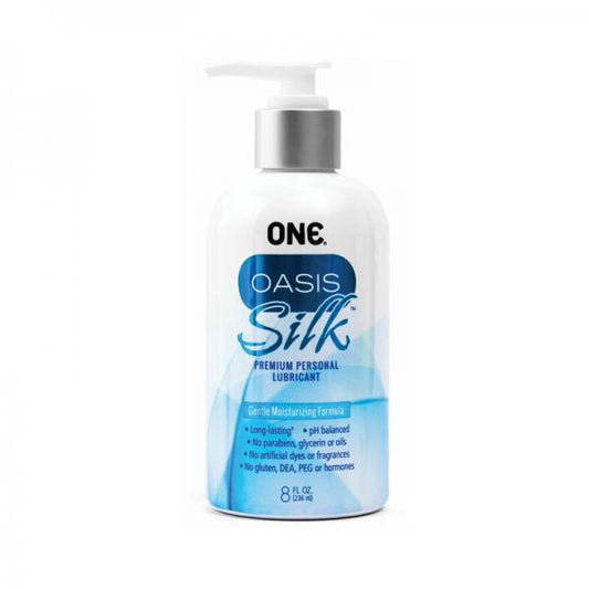 One Oasis Silk Hybrid Lubricant 8 Oz.