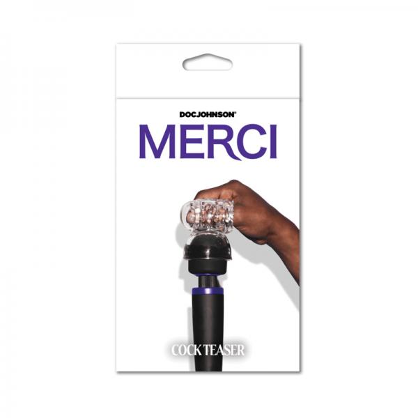 Merci Wand Attachment Cock Teaser Clear