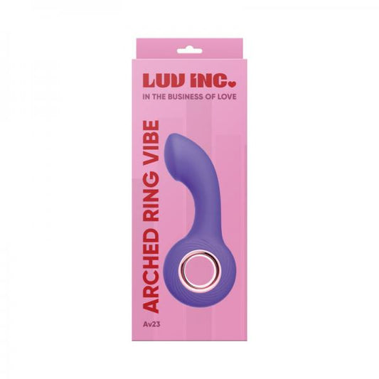 Luv Inc Av23: Arched Ring Vibe Purple