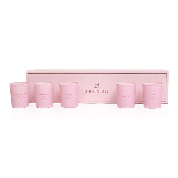 Highonlove Mini Sensual Massage Candles Collection