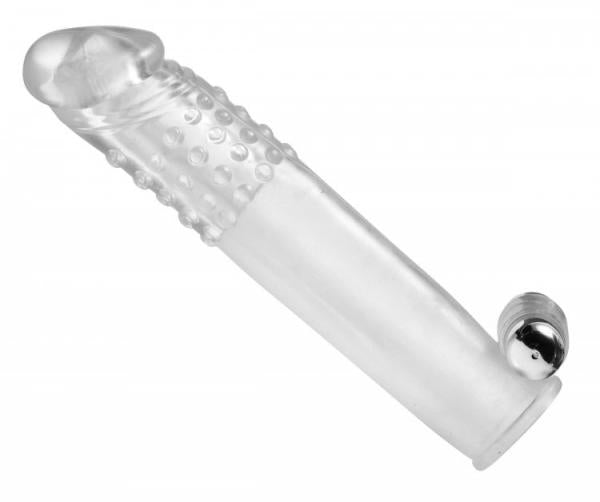 Clear Sensations Penis Extender Vibro Sleeve With Bullet