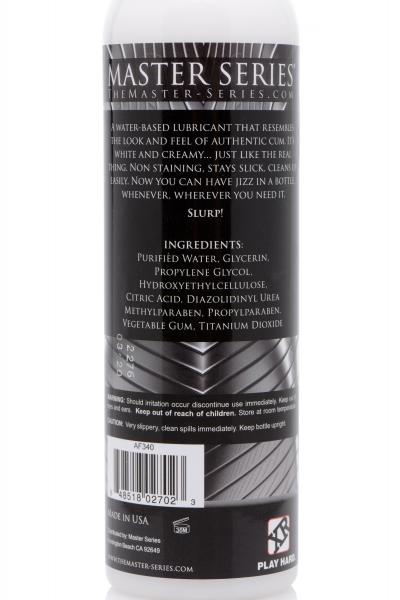 Jizz Unscented Water Based Lube 8oz