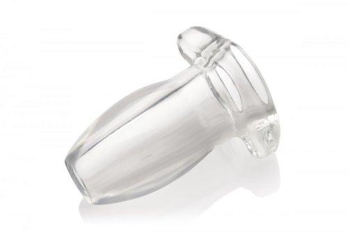 Gape Glory Clear Hollow Anal Plug Large