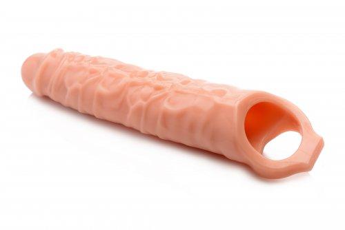 3 Inches Extender Sleeve Beige Penis Extension