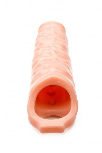 3 Inches Extender Sleeve Beige Penis Extension