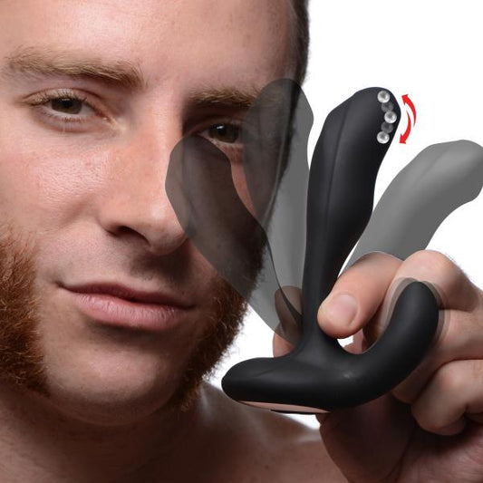 Alpha Pro 7X Bendable Prostate Stimulator With Stroking Bead