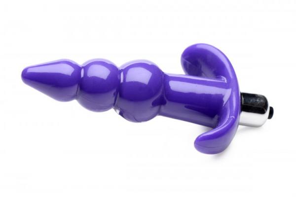 Frisky Ribbed Vibrating Butt Plug