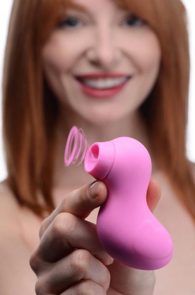 Sucky Ducky Silicone Clitoral Stimulator - Pink