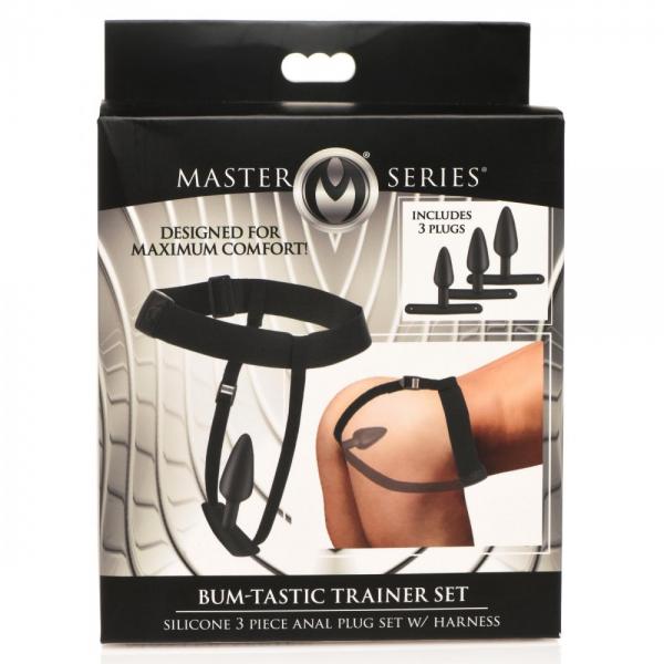 Ms Bum-tastic Trainer Set 3pc Black