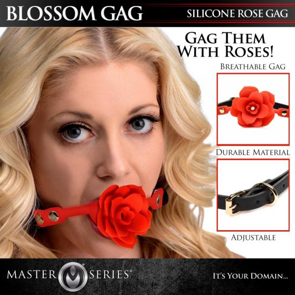 Ms Blossom Gag Red Blk