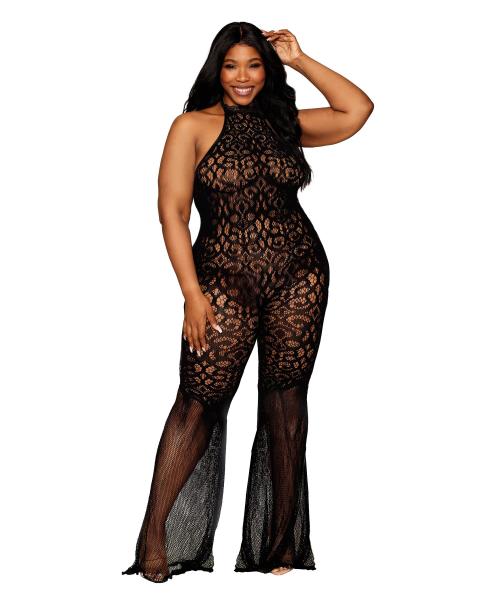 Flair-legged Bodystocking Black Q/s