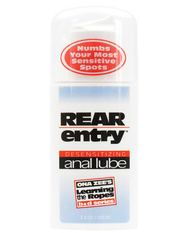 Ona Zees Rear Entry Desensitizing Anal Lube 3.4oz.