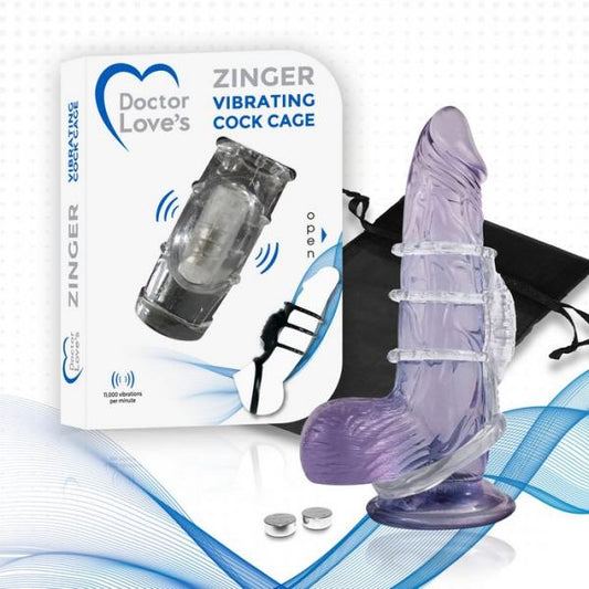 Doctor Love Zinger Vibrating Cock Cage