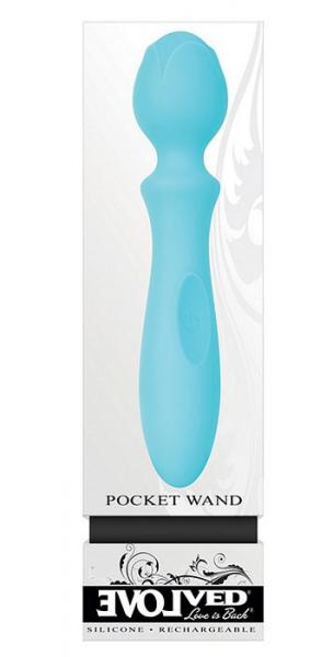 Pocket Wand Blue Petite Body Massager