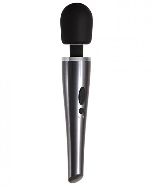 Evolved Mighty Metallic Wand 8 Vibrating Function Usb Rechargeable Cord Included Waterproof