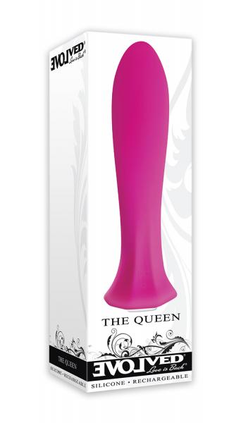 Evolved The Queen 20 Speeds And Functions Usb Rechargeable Cord Included Silicone Waterproof