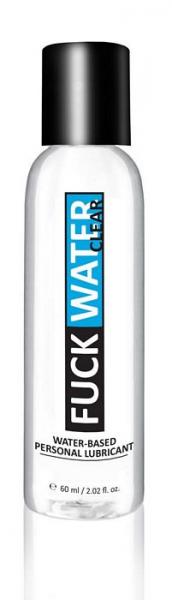 F*ck Water Clear H2O Water Based Lubricant 2oz