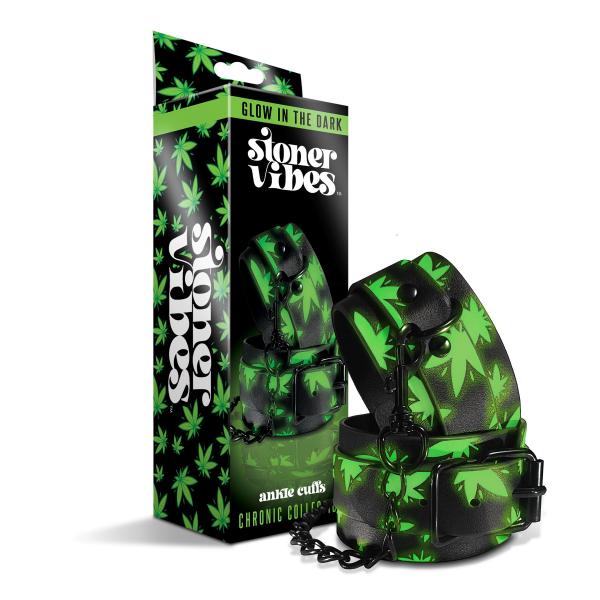 Stoner Vibes Chronic Collection Glow In The Dark Ankle Cuffs