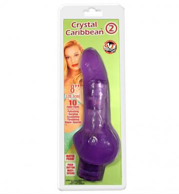 Crystal Caribbean #2 Waterproof Vibe - Purple