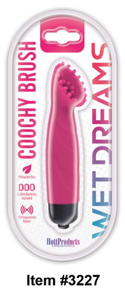 Wet Dreams Coochy Brush 10 Function Magenta