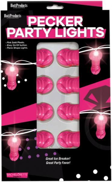 Light Up Pink Penis String Party Lights