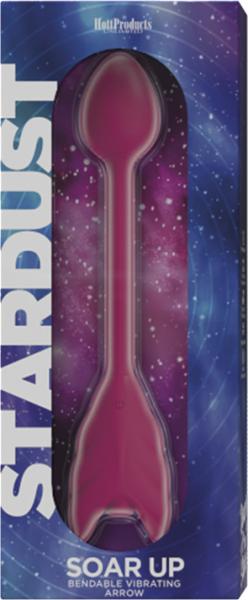 Stardust Soar Up Bendable Arrow Vibrator Magenta