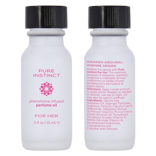 Pure Instinct Pheromone Perfume Oil For Her 0.5oz