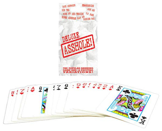 Deluxe Asshole Card Game Poker Size