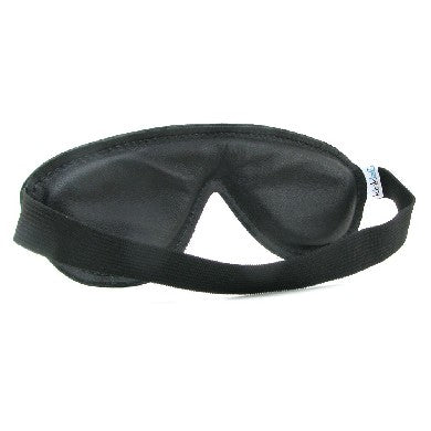 Non-Leather Padded Blindfold Black