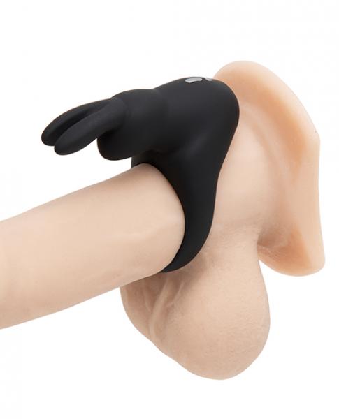 Happy Rabbit Rechargeable Cock Ring Black