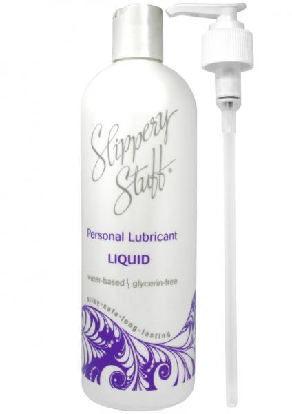 Slippery Stuff Liquid 16oz Pump Wated Based Lubricant