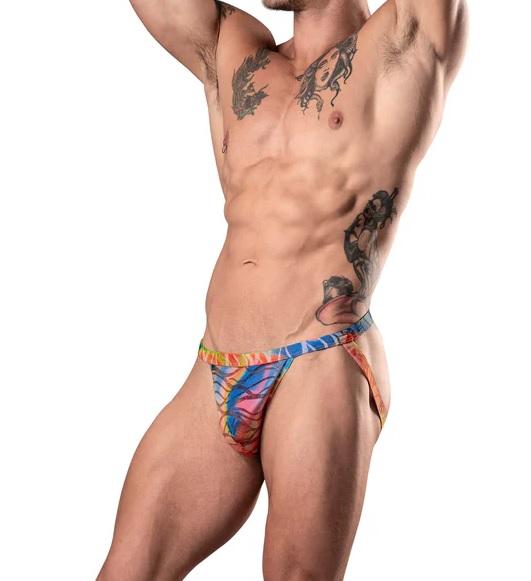 Male Power Your Lace Or Mine Jock Multicolor S/m