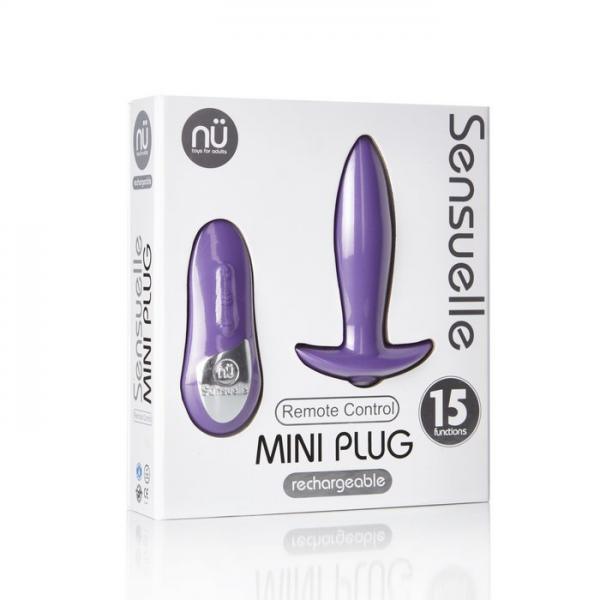 Sensuelle Remote Control Rechargeable Mini Plug