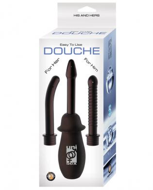 Douche For Her For Him Black