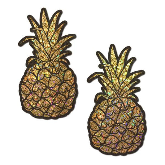 Pastease Glitter Pineapples Gold