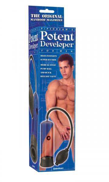 Potent Developer Clear Penis Pump