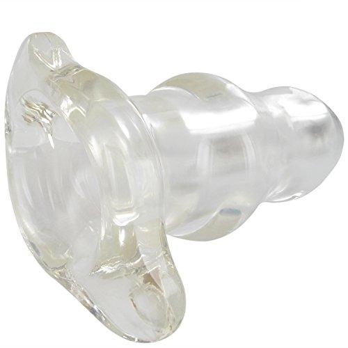 Double Tunnel Plug X-Large Clear