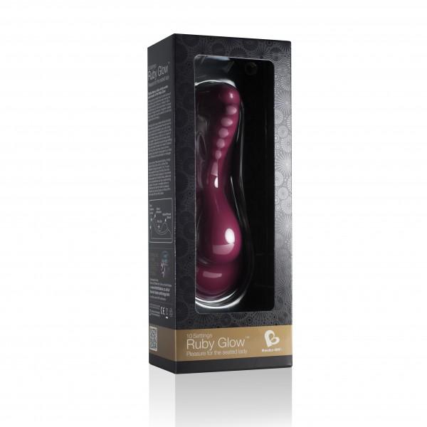 Ruby Glow Saddle Vibrator - Dusk