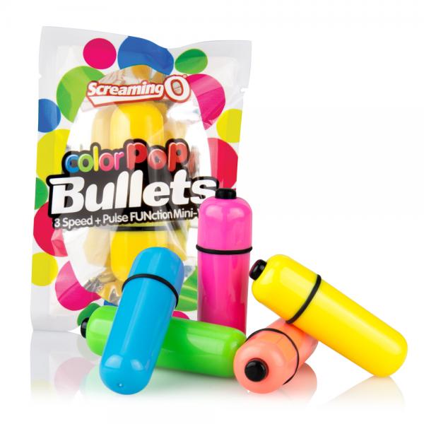 Color Pop Neon Vibrating Bullet