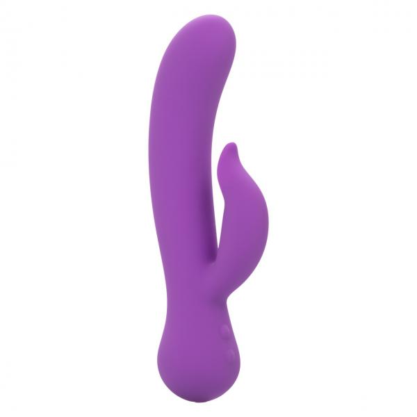 First Time Rechargeable Pleaser Vibrator - Purple